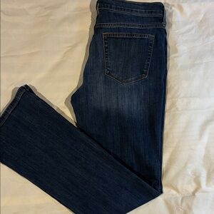 Banana Republic Women's Dark Blue Flare Jeans